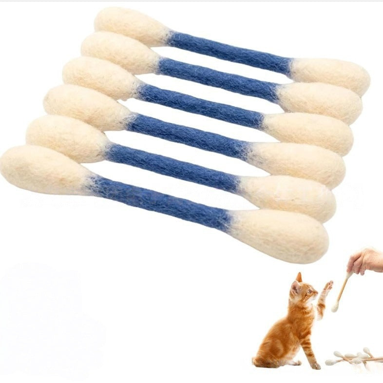 Oversized Catnip Chew Sticks for Cats – Soft Felt Interactive Cat Toys, 6 Pack