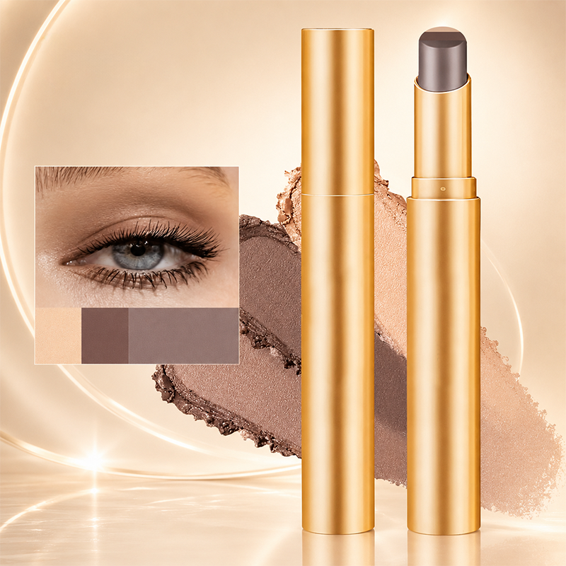 đ„Last Buy 1 Get 1 Free Each $9.99 Onlyđ„3 in 1 Easy Eyeshadow Stick for Beginners Waterproof Longwear Shimmer Makeup Set