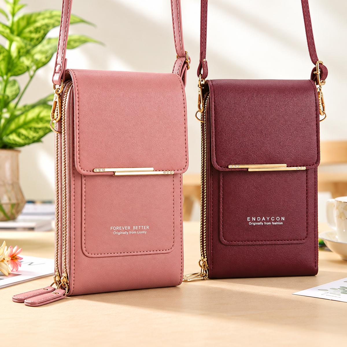 🔥Last Day Buy 1 Get 1 Free $14.99 Each🔥Simple And Elegant Women's Touchscreen Crossbody Phone Wallet
