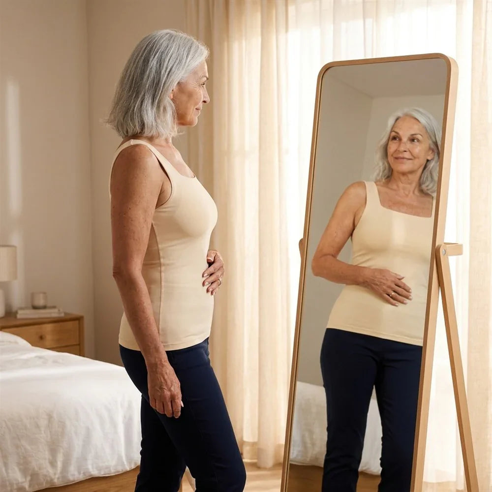 Magic Seamless Built-In Bra Cami with Fixed Pads