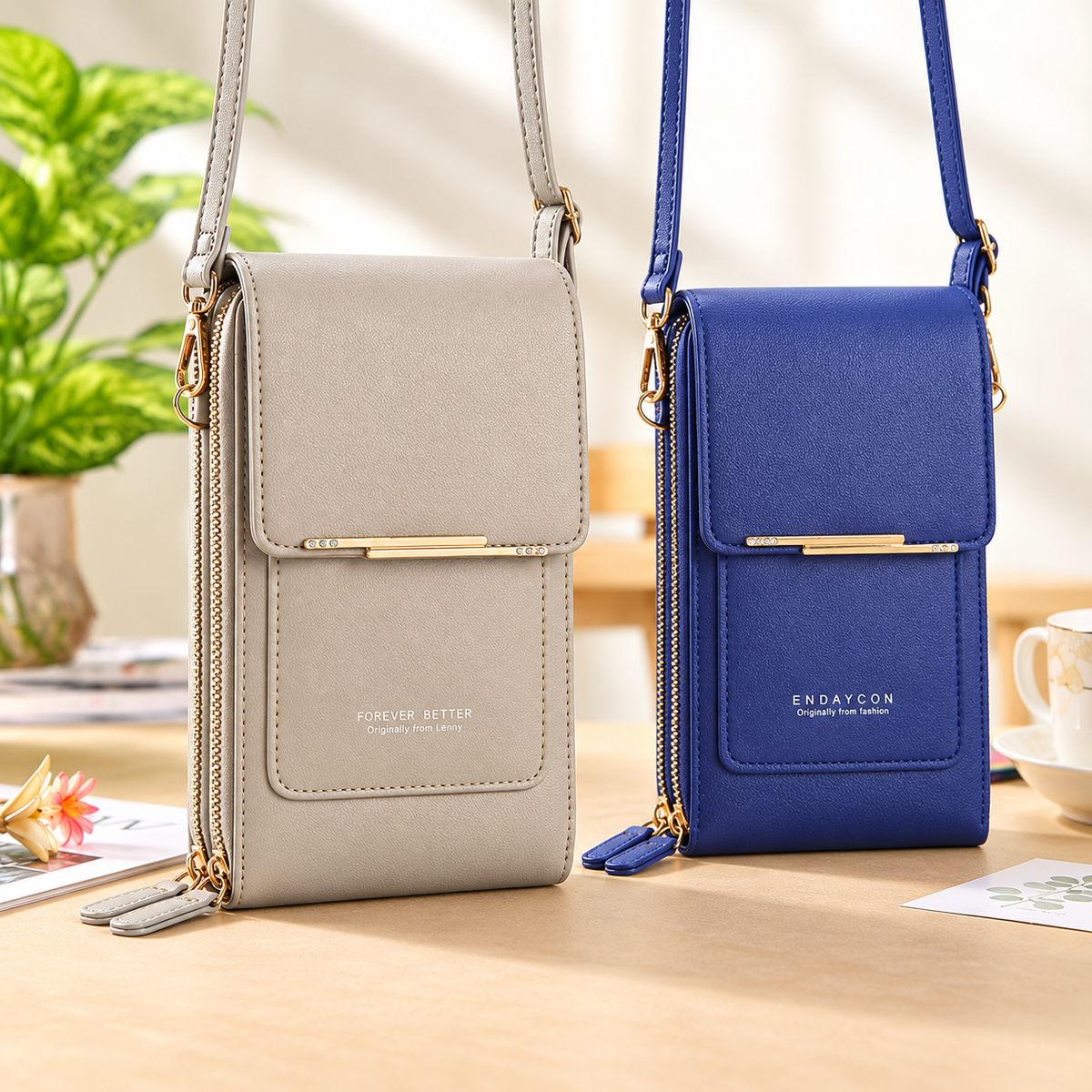 🔥Last Day Buy 1 Get 1 Free $14.99 Each🔥Simple And Elegant Women's Touchscreen Crossbody Phone Wallet