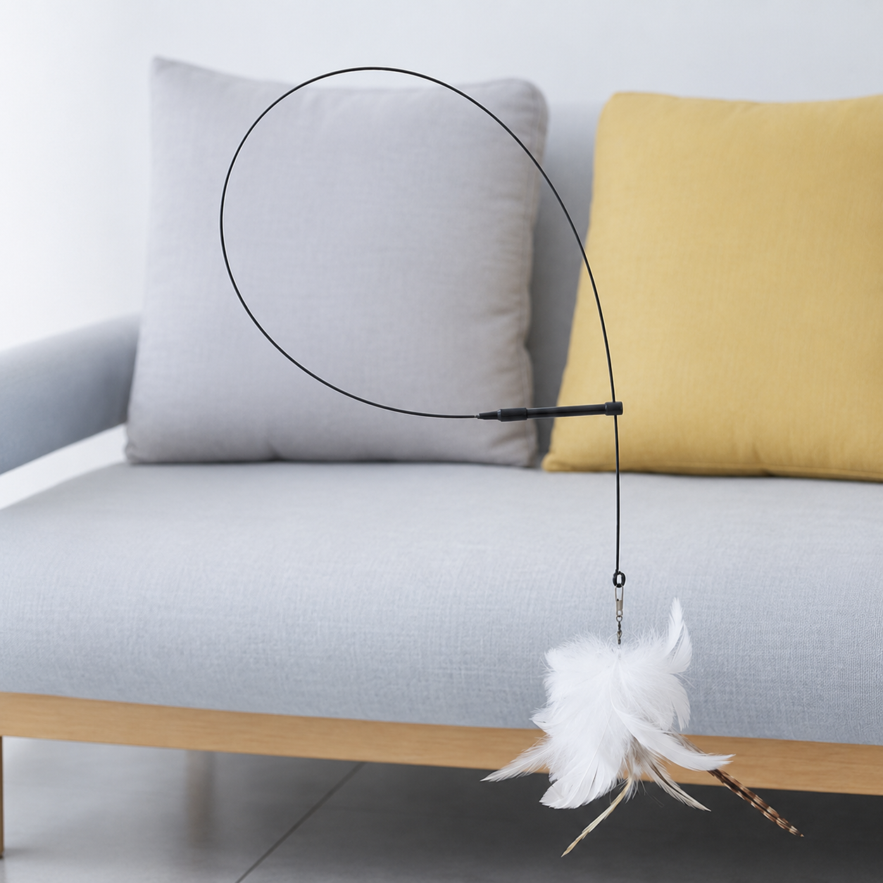 Cat Feather Teaser Wand