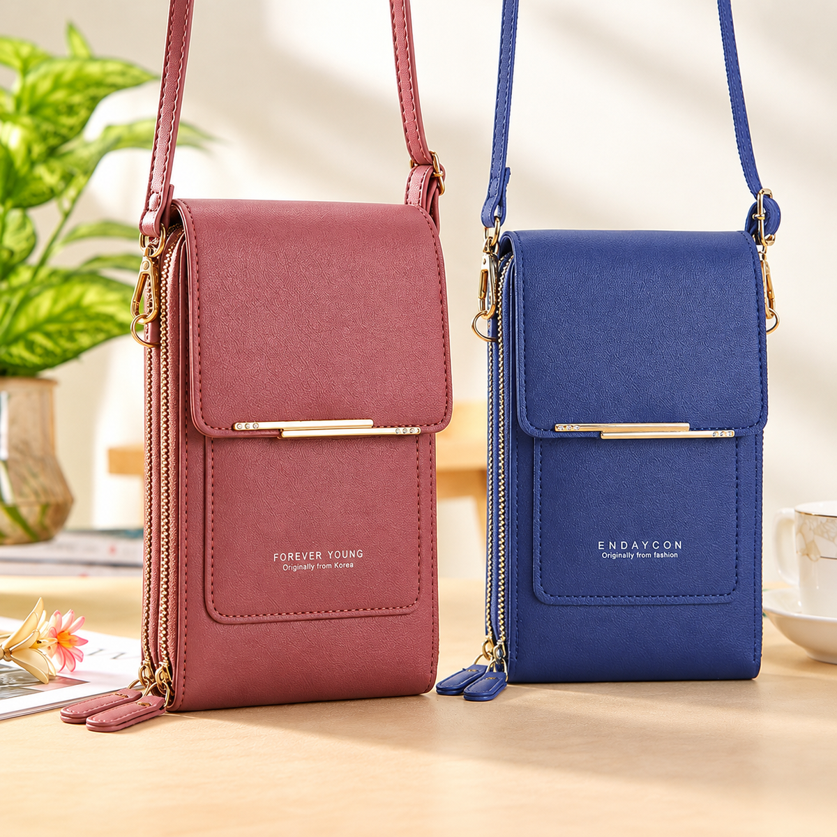 🔥Last Day Buy 1 Get 1 Free $14.99 Each🔥Simple And Elegant Women's Touchscreen Crossbody Phone Wallet