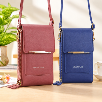 🔥Last Day Buy 1 Get 1 Free $14.99 Each🔥Simple And Elegant Women's Touchscreen Crossbody Phone Wallet