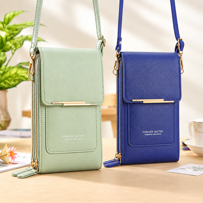 🔥Last Day Buy 1 Get 1 Free $14.99 Each🔥Simple And Elegant Women's Touchscreen Crossbody Phone Wallet