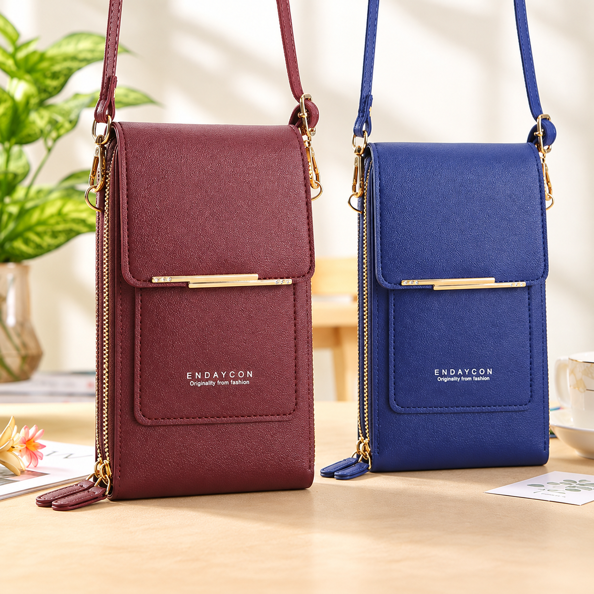 🔥Last Day Buy 1 Get 1 Free $14.99 Each🔥Simple And Elegant Women's Touchscreen Crossbody Phone Wallet