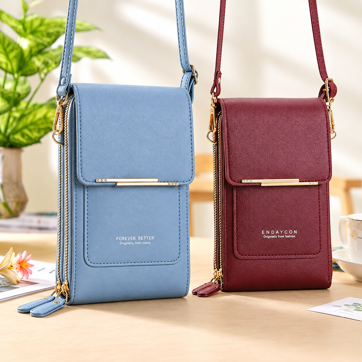 🔥Last Day Buy 1 Get 1 Free $14.99 Each🔥Simple And Elegant Women's Touchscreen Crossbody Phone Wallet