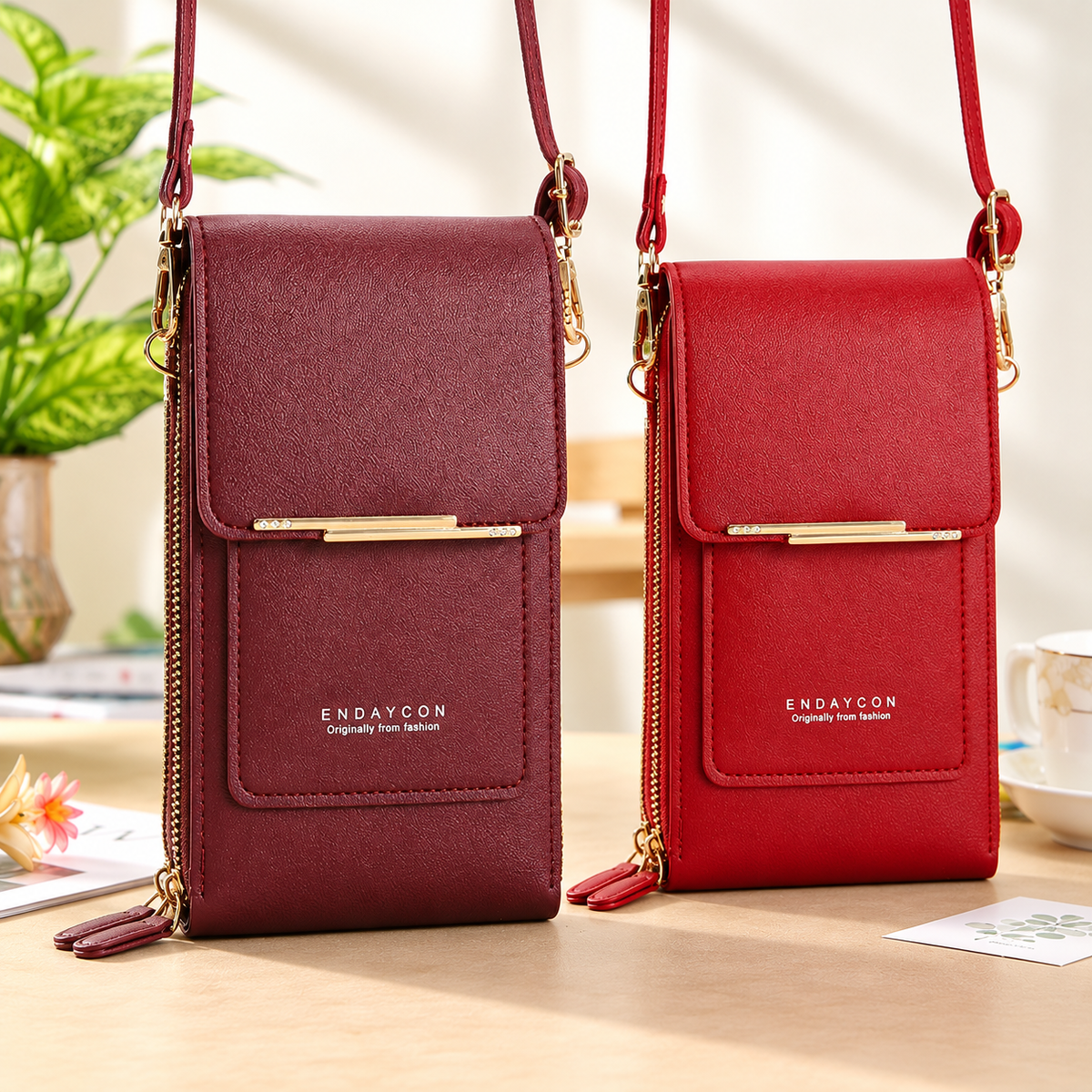 🔥Last Day Buy 1 Get 1 Free $14.99 Each🔥Simple And Elegant Women's Touchscreen Crossbody Phone Wallet