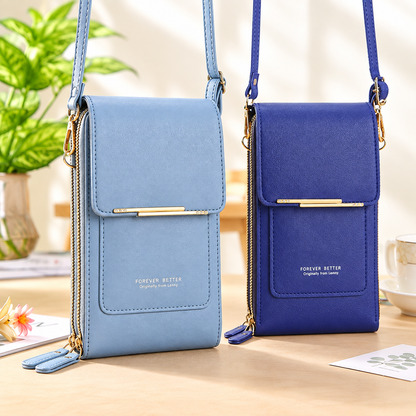 🔥Last Day Buy 1 Get 1 Free $14.99 Each🔥Simple And Elegant Women's Touchscreen Crossbody Phone Wallet
