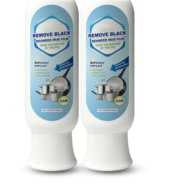 Bottom pot stain cleaner