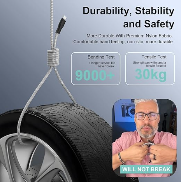 Magnetic Fast Charging Data Cable