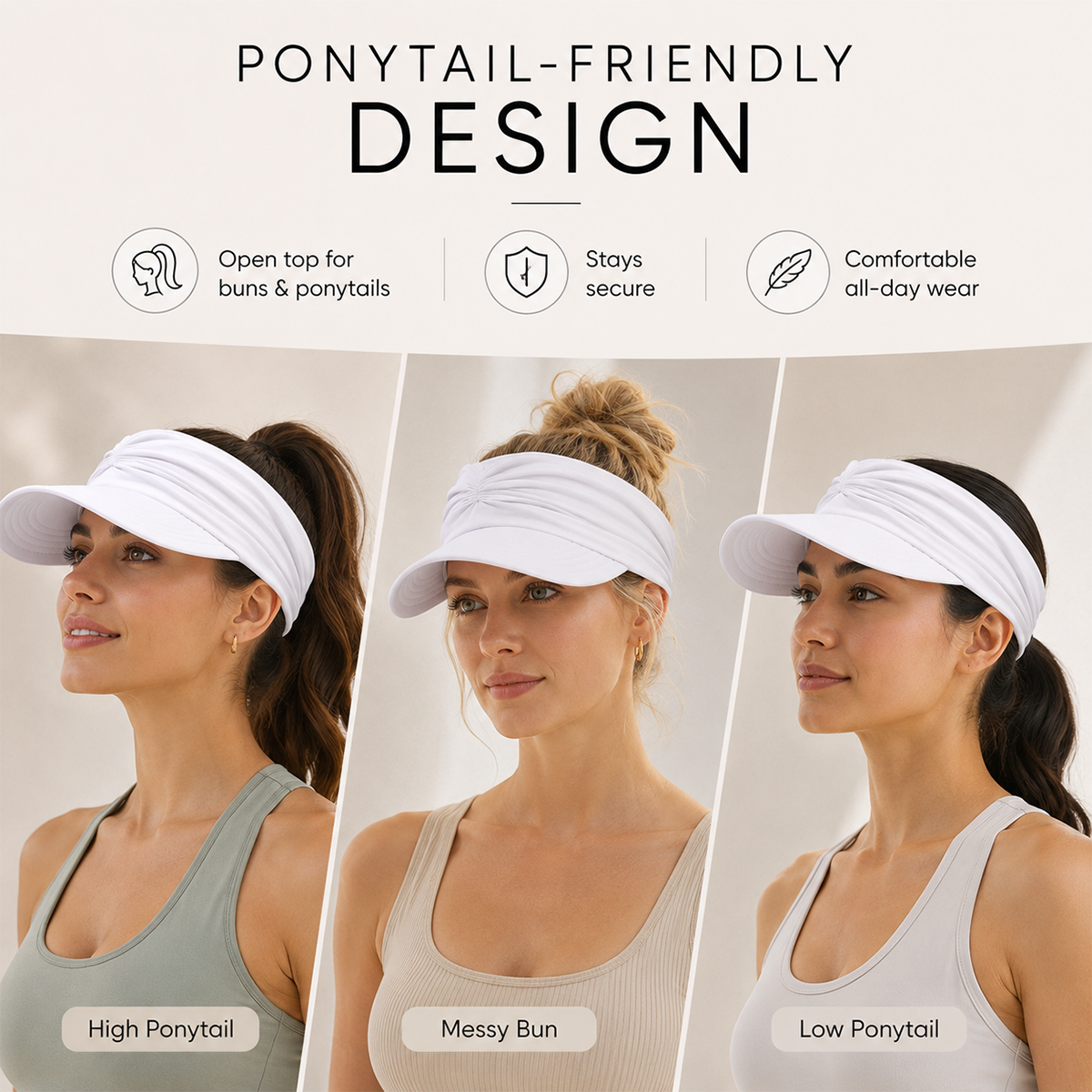 🔥Last Day Buy 1 Get 1 Free 🔥Women's UPF 50+ UV Protection Sun Visor Hat