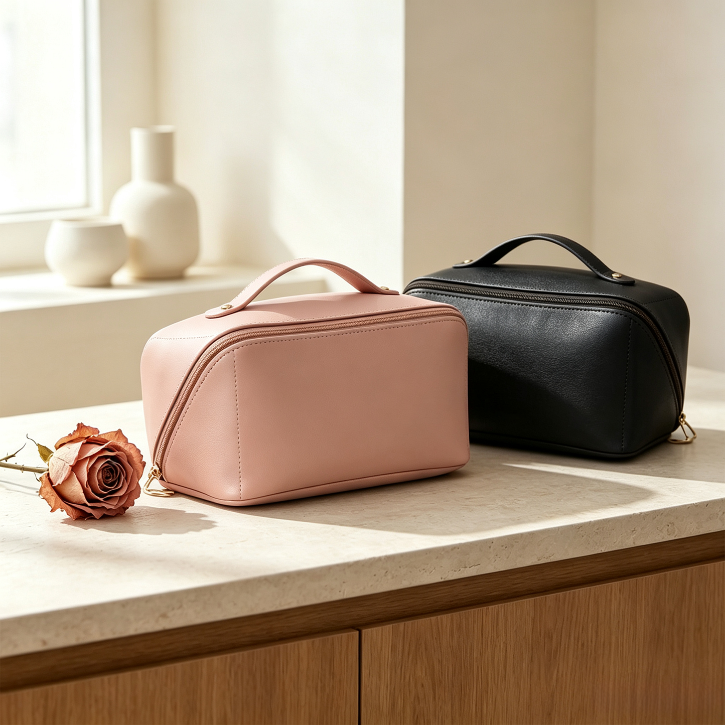 💥Last Day Buy 1 Get 1 Free Each $14.99 Only💥 Cosmetic Travel Bag