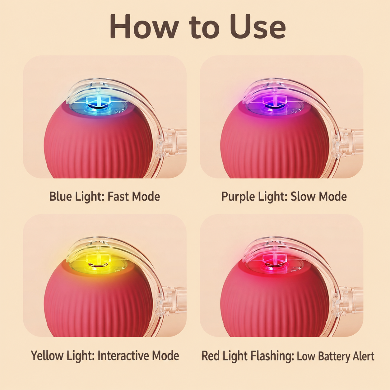 Interactive Rolling Dog Ball