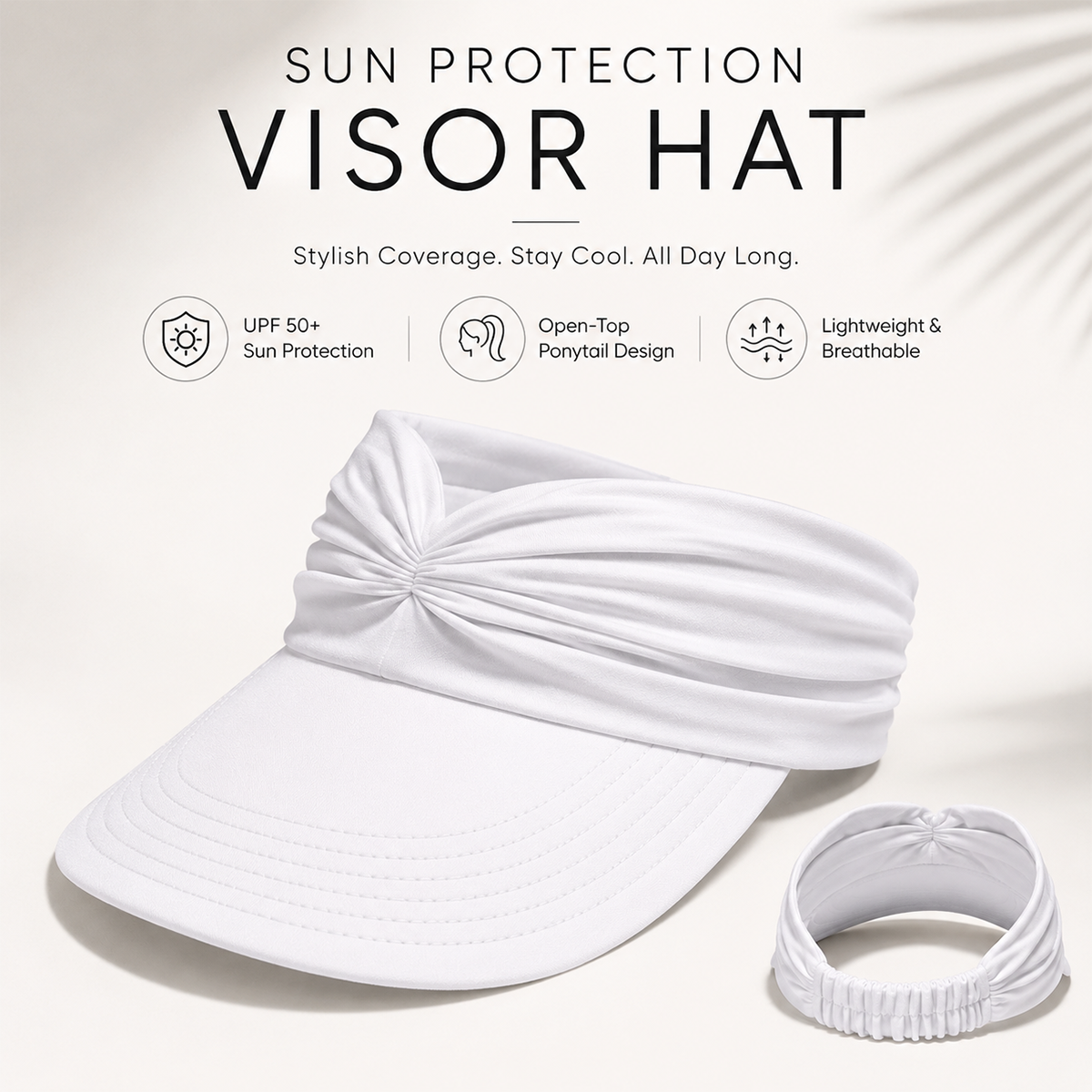 🔥Last Day Buy 1 Get 1 Free 🔥Women's UPF 50+ UV Protection Sun Visor Hat