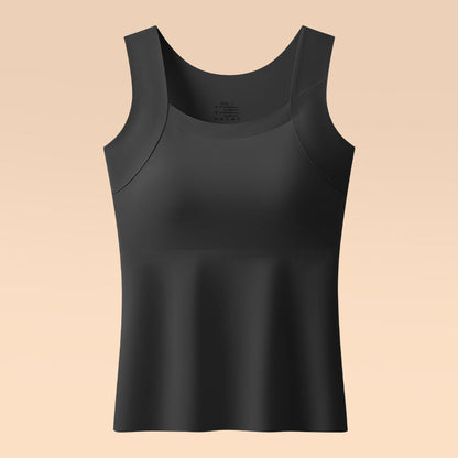 Magic Seamless Built-In Bra Cami with Fixed Pads