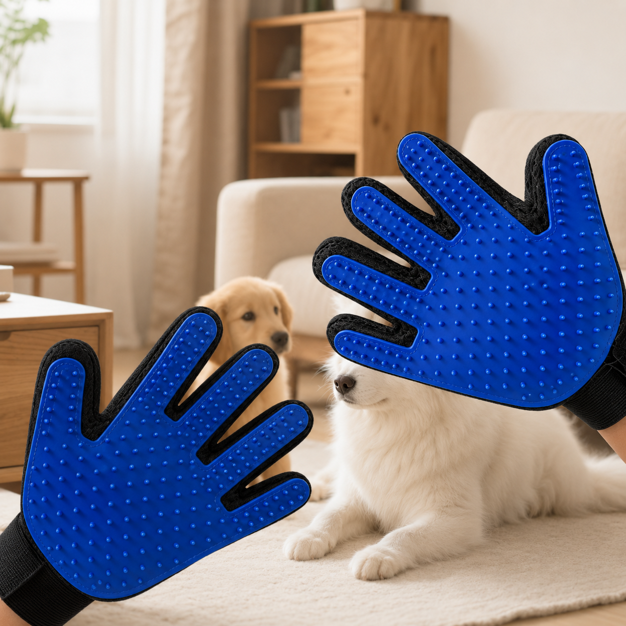 Pet Grooming & Hair Removal Glove