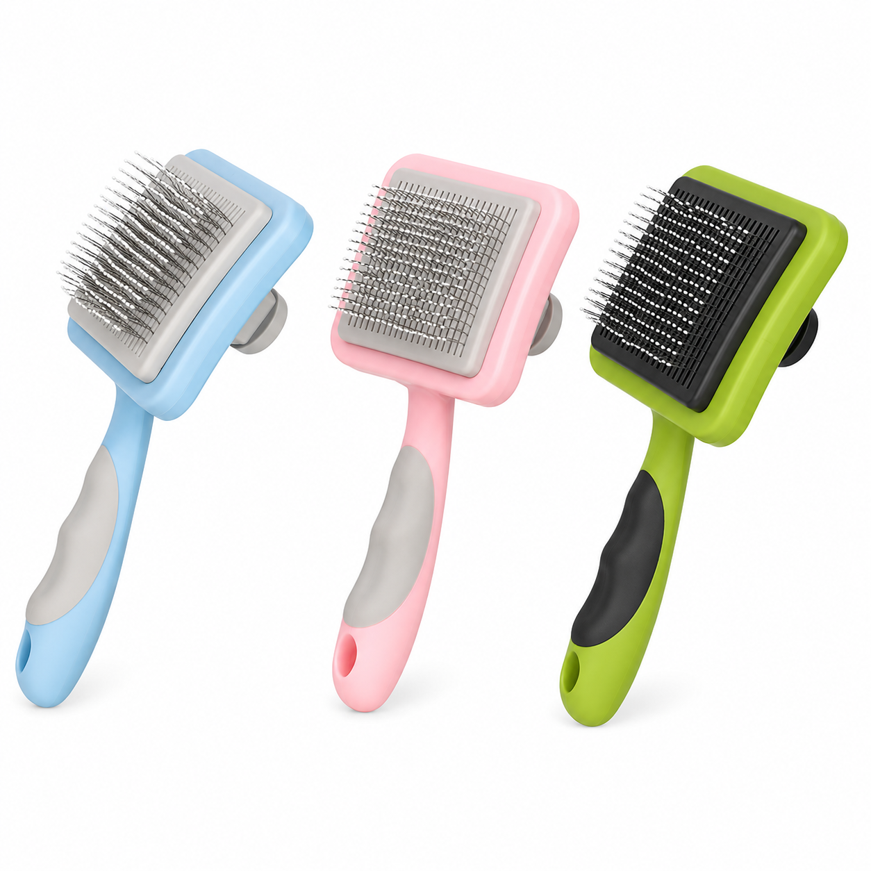 Pet Self-Cleaning Slicker Brush