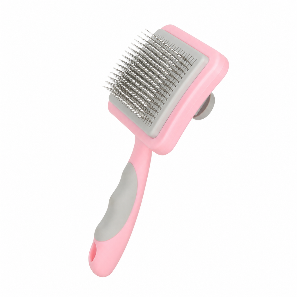 Pet Self-Cleaning Slicker Brush