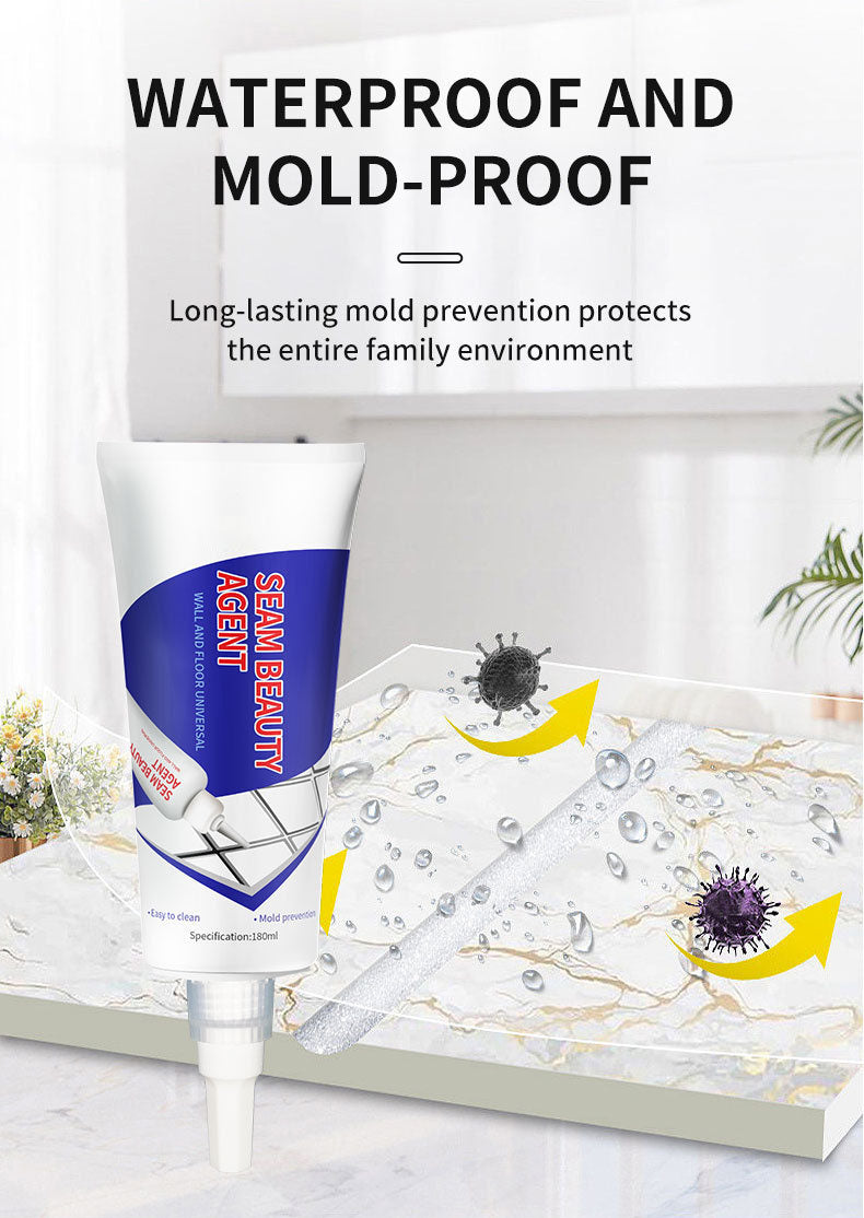 Tile grout waterproof and mildew