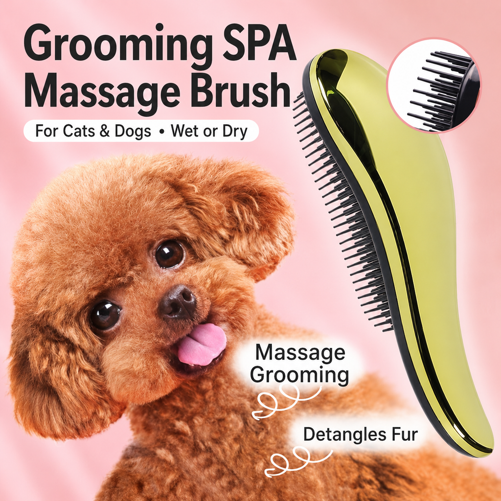 Pet Grooming Massage Brush