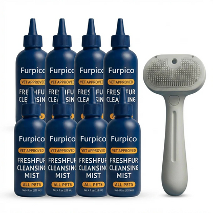 Furpico No-Rinse Coat Refresh System for Cats &Dogs