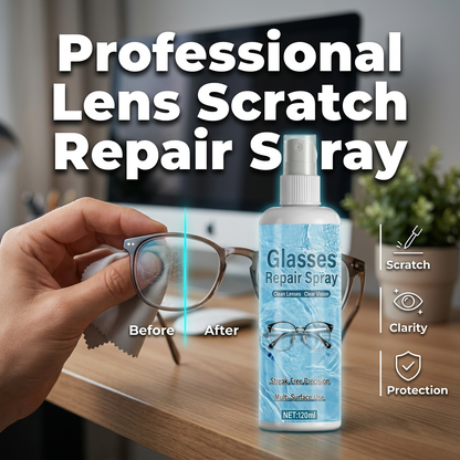 💥LAST DAY BUY 2 GET 1 FREE💥Professional  Lens Scratch Repair Spray 👓✨ – Micro-Scratch Remover, Streak-Free, Safe on Coatings😎