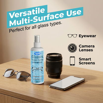 💥LAST DAY BUY 2 GET 1 FREE💥Professional  Lens Scratch Repair Spray 👓✨ – Micro-Scratch Remover, Streak-Free, Safe on Coatings😎