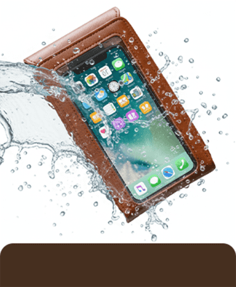 Splash resistant exterior detail