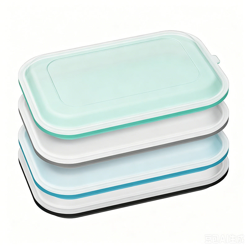 🔥Last Day Buy 1 Get 1 Free🔥 Portable Food Grade Silicone Lunch Box ✨BPA-free, leak-proof, foldable – perfect for work, travel & picnics. 🔥💪