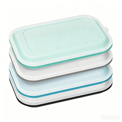 🔥Last Day Buy 1 Get 1 Free🔥 Portable Food Grade Silicone Lunch Box ✨BPA-free, leak-proof, foldable – perfect for work, travel & picnics. 🔥💪